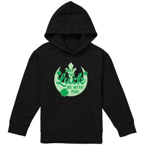 Star Wars Childrens/Kids Luck Rebel Symbol St Patricks Day Hoodie Star Wars Childrens/Kids Luck Rebel Symbol St Patricks Day Hoodie
