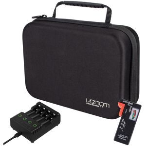 Valiant Venom Recharge Battery Storage Case, Battery Tester and 4 Way Charger Valiant Venom Recharge Battery Storage Case, Battery Tester and 4 Way Charger