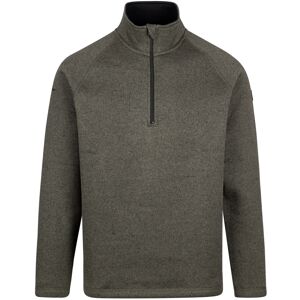 (XS, Dark Vine Marl) Trespass Mens Fleece Top - Corsham (XS, Dark Vine Marl) Trespass Mens Fleece Top - Corsham