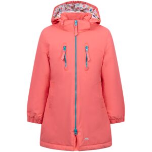 (7 years to 8 years, Soft Orange) Trespass Girls Waterproof Jacket - Marybank (7 years to 8 years, Soft Orange) Trespass Girls Waterproof Jacket - Marybank