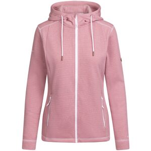 (M, Pink Haze) Trespass Womens/Ladies Rootless Stripe Marl AT200 Fleece Jacket (M, Pink Haze) Trespass Womens/Ladies Rootless Stripe Marl AT200 Fleece Jacket