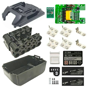 Unbranded BL1830 Lithium Battery Case for 18V BL1860B Unbranded BL1830 Lithium Battery Case for 18V BL1860B