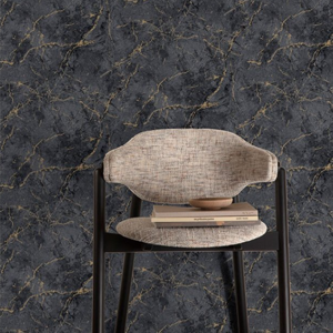 Grandeco Black Gold Marble Wallpaper Metallic Textured Heavy Weight Vinyl Grandeco Black Gold Marble Wallpaper Metallic Textured Heavy Weight Vinyl