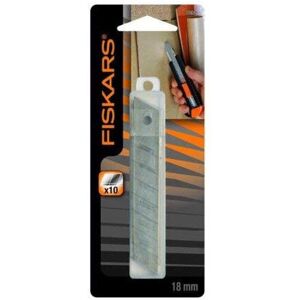 Cutter blade refills - Fiskars - 18 mm - Pack of 10 blades - Steel - Ideal for r Cutter blade refills - Fiskars - 18 mm - Pack of 10 blades - Steel - Ideal for r