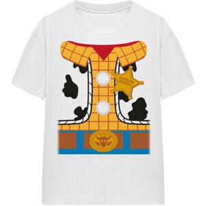(M, White) Toy Story Womens/Ladies Woody Costume T-Shirt (M, White) Toy Story Womens/Ladies Woody Costume T-Shirt