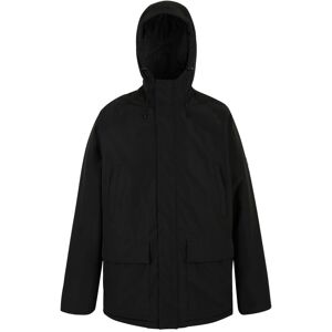 (S, Black/Dark Grey) Regatta Mens Savon Insulated Waterproof Jacket (S, Black/Dark Grey) Regatta Mens Savon Insulated Waterproof Jacket