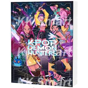 Unbranded (open to confirm J) New Christmas Kpop Demon Hunting 24pc Advent Calendar For Ha Unbranded (open to confirm J) New Christmas Kpop Demon Hunting 24pc Advent Calendar For Ha
