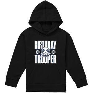 (9-11 Years, Black) Disney Star Wars Childrens/Kids Trooper Birthday Hoodie (9-11 Years, Black) Disney Star Wars Childrens/Kids Trooper Birthday Hoodie