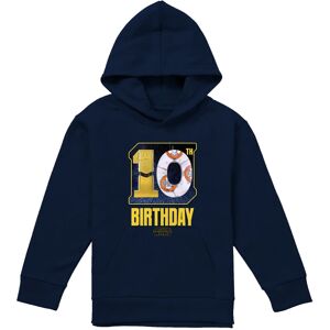 (5-6 Years, Navy) Disney Star Wars Childrens/Kids C3PO BB-8 10th Birthday Hoodie (5-6 Years, Navy) Disney Star Wars Childrens/Kids C3PO BB-8 10th Birthday Hoodie