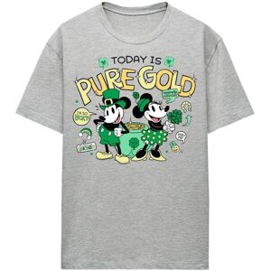 (L, Athletic) Disney Womens/Ladies Heather St Patricks Day T-Shirt (L, Athletic) Disney Womens/Ladies Heather St Patricks Day T-Shirt