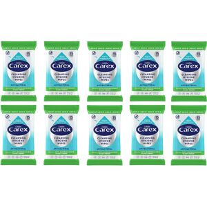Carex Antibacterial Original Biodegradeable Wipes, Cleans, Cares and Protects, B Carex Antibacterial Original Biodegradeable Wipes, Cleans, Cares and Protects, B