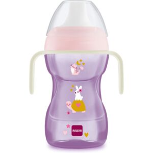 MAM Fun to Drink Cup & Glow Handles Spill-Free Sippy Cup for Toddlers Non-Sl MAM Fun to Drink Cup & Glow Handles Spill-Free Sippy Cup for Toddlers Non-Sl