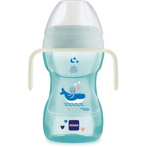MAM Fun to Drink Cup & Glow Handles Spill-Free Sippy Cup for Toddlers Non-Sl MAM Fun to Drink Cup & Glow Handles Spill-Free Sippy Cup for Toddlers Non-Sl