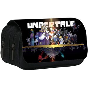 Unbranded (9) Game Character Undertale Pattern Double Layered Student Bag Storage Statione Unbranded (9) Game Character Undertale Pattern Double Layered Student Bag Storage Statione