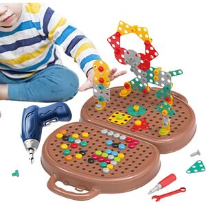 Unbranded Toddler Tool Set, Educational Construction Toy with Electric Screwdriver, Fine M Unbranded Toddler Tool Set, Educational Construction Toy with Electric Screwdriver, Fine M