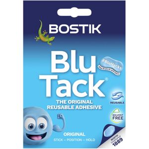 Bostik Blu Tack Blue - Handy Size - Multipurpose Reusable Adhesive - Bostik Blu Tack Blue - Handy Size - Multipurpose Reusable Adhesive -