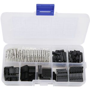 Unbranded 310pcs 2.54mm 9 Value Male Female Cable Wire Unbranded 310pcs 2.54mm 9 Value Male Female Cable Wire