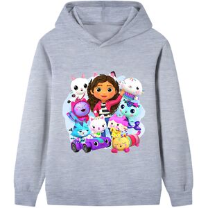 Gaatpot (grey, 150cm) Gabby's Dollhouse Printed Hoodie for Middle and Large Children B10 Gaatpot (grey, 150cm) Gabby's Dollhouse Printed Hoodie for Middle and Large Children B10