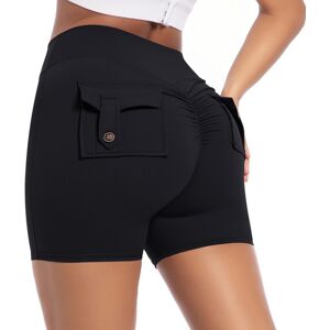 Unbranded (Shorts - black, S) Cargo leggings for women, high-waisted elastic hip-lifting b Unbranded (Shorts - black, S) Cargo leggings for women, high-waisted elastic hip-lifting b