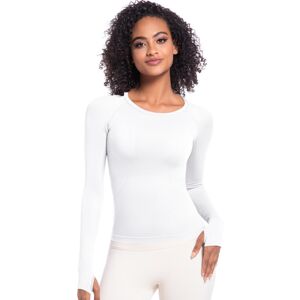 Unbranded (White, S) Quick-drying long-sleeved women's sports running fitness breathable s Unbranded (White, S) Quick-drying long-sleeved women's sports running fitness breathable s