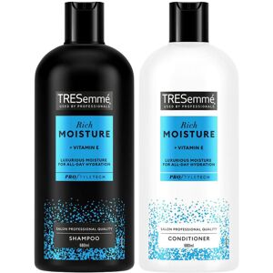 TRESemmé (Rich Moisture) Tresemme Shampoo & Conditioner Set 680ml with Vitamins B, C & E TRESemmé (Rich Moisture) Tresemme Shampoo & Conditioner Set 680ml with Vitamins B, C & E