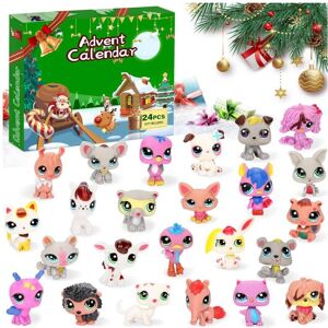 Unbranded (Style A) Christmas Littlest Lps Countdown Calendar 24pcs Comic Doll Blind Box S Unbranded (Style A) Christmas Littlest Lps Countdown Calendar 24pcs Comic Doll Blind Box S
