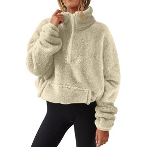 Unbranded (L, 001* Beige) Sweatshirts for Women UK Clearance Ladies Plush Jumpers Long Sle Unbranded (L, 001* Beige) Sweatshirts for Women UK Clearance Ladies Plush Jumpers Long Sle