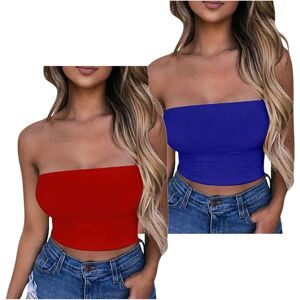 Unbranded (L, 06* Blue) Crop Tops for Women UK 1/2/3/4/5 PCS Sexy Tube Top Strapless Cropp Unbranded (L, 06* Blue) Crop Tops for Women UK 1/2/3/4/5 PCS Sexy Tube Top Strapless Cropp