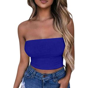 Unbranded (M, 01* Blue) Crop Tops for Women UK 1/2/3/4/5 PCS Sexy Tube Top Strapless Cropp Unbranded (M, 01* Blue) Crop Tops for Women UK 1/2/3/4/5 PCS Sexy Tube Top Strapless Cropp