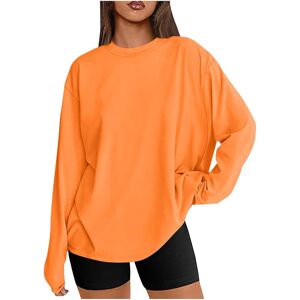 Unbranded (XXL, 001* Orange) Oversized T Shirts for Women Long Sleeve Shirts Spring Tops C Unbranded (XXL, 001* Orange) Oversized T Shirts for Women Long Sleeve Shirts Spring Tops C
