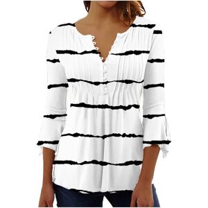 Unbranded (XXL, 001* White) Women Tops 3/4 Sleeve Shirts Boho Floral Print T-Shirts Casual Unbranded (XXL, 001* White) Women Tops 3/4 Sleeve Shirts Boho Floral Print T-Shirts Casual