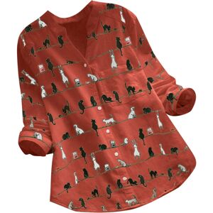 Unbranded (M, 001* Wine) Summer Tops for Women UK Casual T Shirts Animal Print Long Sleeve Unbranded (M, 001* Wine) Summer Tops for Women UK Casual T Shirts Animal Print Long Sleeve