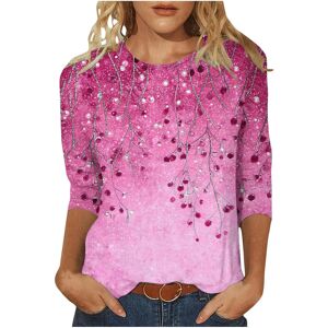 Unbranded (L, 009* Multicolor) Ladies Tops Casual 3/4 Sleeve Shirts Summer Flowy Tunic Top Unbranded (L, 009* Multicolor) Ladies Tops Casual 3/4 Sleeve Shirts Summer Flowy Tunic Top