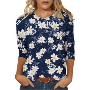 Unbranded (M, 018* Multicolor) Ladies Tops Casual 3/4 Sleeve Shirts Summer Flowy Tunic Top Unbranded (M, 018* Multicolor) Ladies Tops Casual 3/4 Sleeve Shirts Summer Flowy Tunic Top