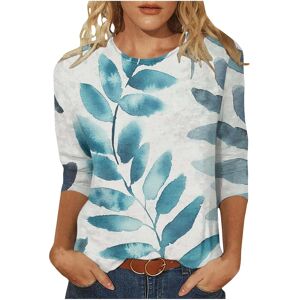 Unbranded (S, 006* Multicolor) Ladies Tops Casual 3/4 Sleeve Shirts Summer Flowy Tunic Top Unbranded (S, 006* Multicolor) Ladies Tops Casual 3/4 Sleeve Shirts Summer Flowy Tunic Top