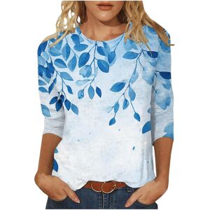 Unbranded (S, 008* Multicolor) Ladies Tops Casual 3/4 Sleeve Shirts Summer Flowy Tunic Top Unbranded (S, 008* Multicolor) Ladies Tops Casual 3/4 Sleeve Shirts Summer Flowy Tunic Top