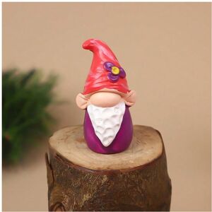 Gaatpot (purple) Mini tri-color dwarf figurine crafts mini resin dwarf ornaments decorat Gaatpot (purple) Mini tri-color dwarf figurine crafts mini resin dwarf ornaments decorat