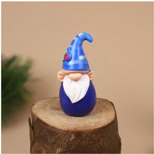 Gaatpot (Dark blue) Mini tri-color dwarf figurine crafts mini resin dwarf ornaments deco Gaatpot (Dark blue) Mini tri-color dwarf figurine crafts mini resin dwarf ornaments deco