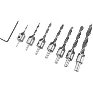 Unbranded 7pcs Steel 5 Flutes Countersink Drill Bit Unbranded 7pcs Steel 5 Flutes Countersink Drill Bit