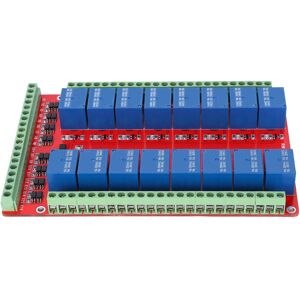 Unbranded Isolated Type 16 Channel Relay Module Interface Unbranded Isolated Type 16 Channel Relay Module Interface