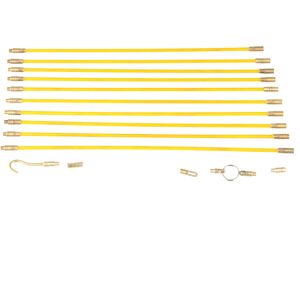 Unbranded 10pcs 4mm Fiberglass Running Wire Cable Electrical Unbranded 10pcs 4mm Fiberglass Running Wire Cable Electrical