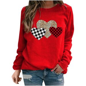 Unbranded (L, 02 Red) Valentine's Day Sweatshirts for Women Oversized Jumpers Ladies Tops Unbranded (L, 02 Red) Valentine's Day Sweatshirts for Women Oversized Jumpers Ladies Tops