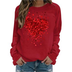 Unbranded (M, 01 Red) Valentine's Day Sweatshirts for Women Oversized Jumpers Ladies Tops Unbranded (M, 01 Red) Valentine's Day Sweatshirts for Women Oversized Jumpers Ladies Tops
