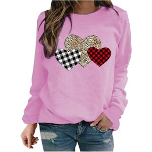 Unbranded (L, 02 Pink) Valentine's Day Sweatshirts for Women Oversized Jumpers Ladies Tops Unbranded (L, 02 Pink) Valentine's Day Sweatshirts for Women Oversized Jumpers Ladies Tops