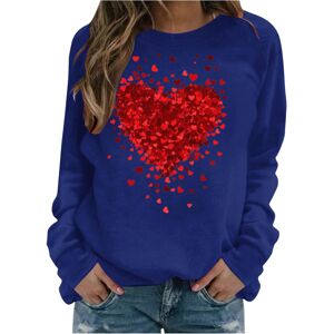 Unbranded (S, 01 Blue) Valentine's Day Sweatshirts for Women Oversized Jumpers Ladies Tops Unbranded (S, 01 Blue) Valentine's Day Sweatshirts for Women Oversized Jumpers Ladies Tops
