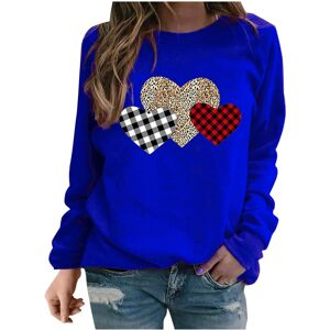 Unbranded (XXL, 02 Blue) Valentine's Day Sweatshirts for Women Oversized Jumpers Ladies To Unbranded (XXL, 02 Blue) Valentine's Day Sweatshirts for Women Oversized Jumpers Ladies To