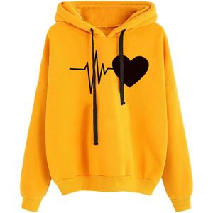 Unbranded (3XL, 02 Yellow) Hoodies for Women UK Clearance Valentine's Day Womens Sweatshir Unbranded (3XL, 02 Yellow) Hoodies for Women UK Clearance Valentine's Day Womens Sweatshir