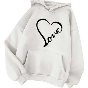 Unbranded (M, 01 White) Women's Hoodies Valentine's Day Sweatshirts for Women Casual Long Unbranded (M, 01 White) Women's Hoodies Valentine's Day Sweatshirts for Women Casual Long