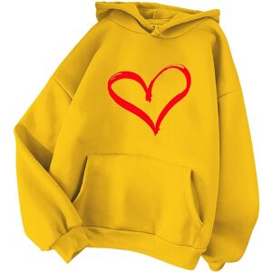 Unbranded (3XL, 02 Yellow) Women's Hoodies Valentine's Day Sweatshirts for Women Casual Lo Unbranded (3XL, 02 Yellow) Women's Hoodies Valentine's Day Sweatshirts for Women Casual Lo