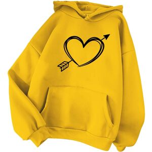 Unbranded (XL, 04 Yellow) Women's Hoodies Valentine's Day Sweatshirts for Women Casual Lon Unbranded (XL, 04 Yellow) Women's Hoodies Valentine's Day Sweatshirts for Women Casual Lon